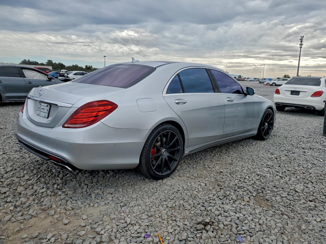 2014 Mercedes-benz S 63 Amg Silver vin: WDDUG7JB0EA041600