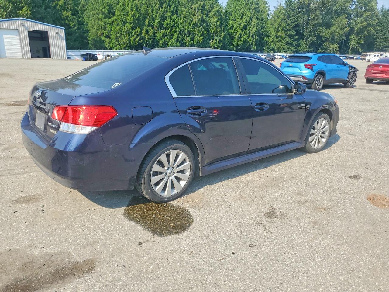 2012 Subaru Legacy 2.5i Limited Blue vin: 4S3BMBK61C3043257