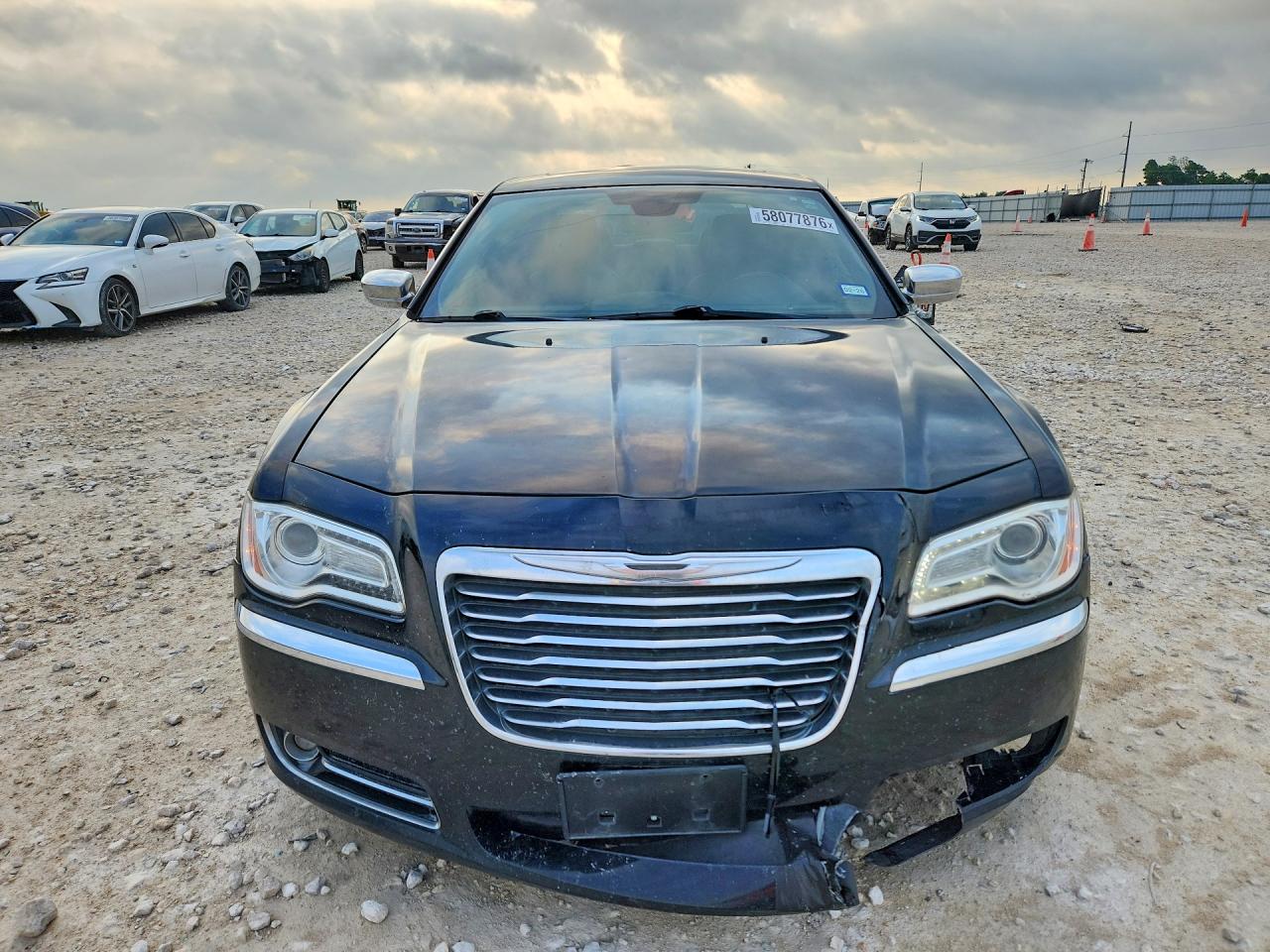 2013 Chrysler 300c Black vin: 2C3CCAETXDH618834