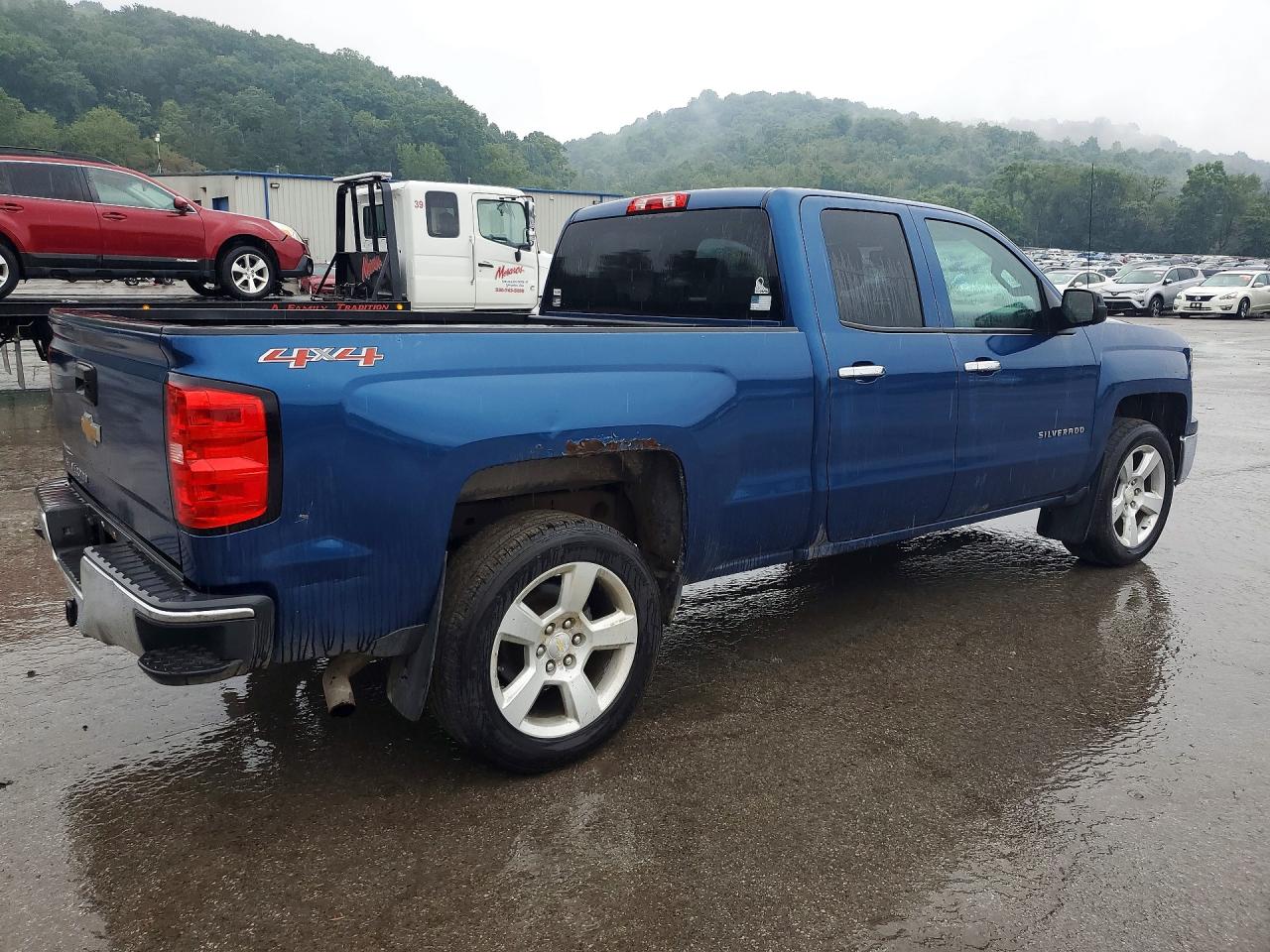 2015 Chevrolet Silverado K1500 Blue vin: 1GCVKPECXFZ273981