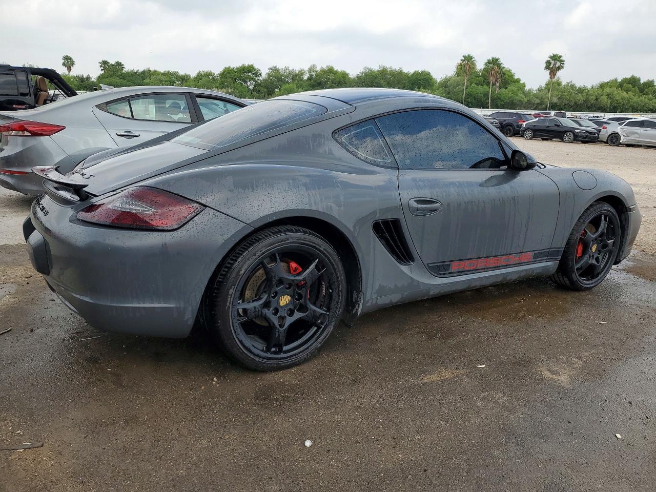 2006 Porsche Cayman S Серый vin: WP0AB29846U785806