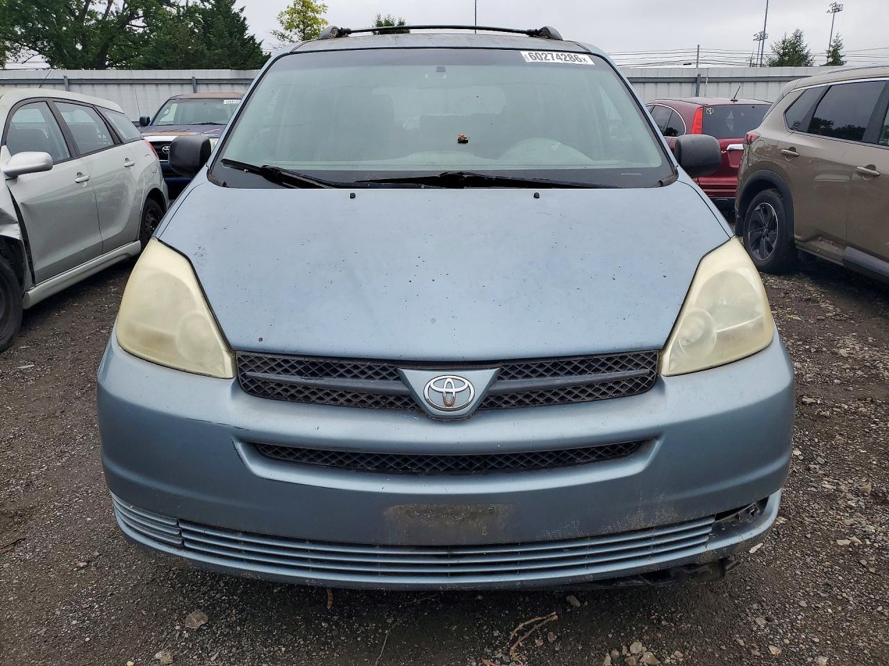 2005 Toyota Sienna Le 7 Passenger Синий vin: 5TDZA23C75S265542