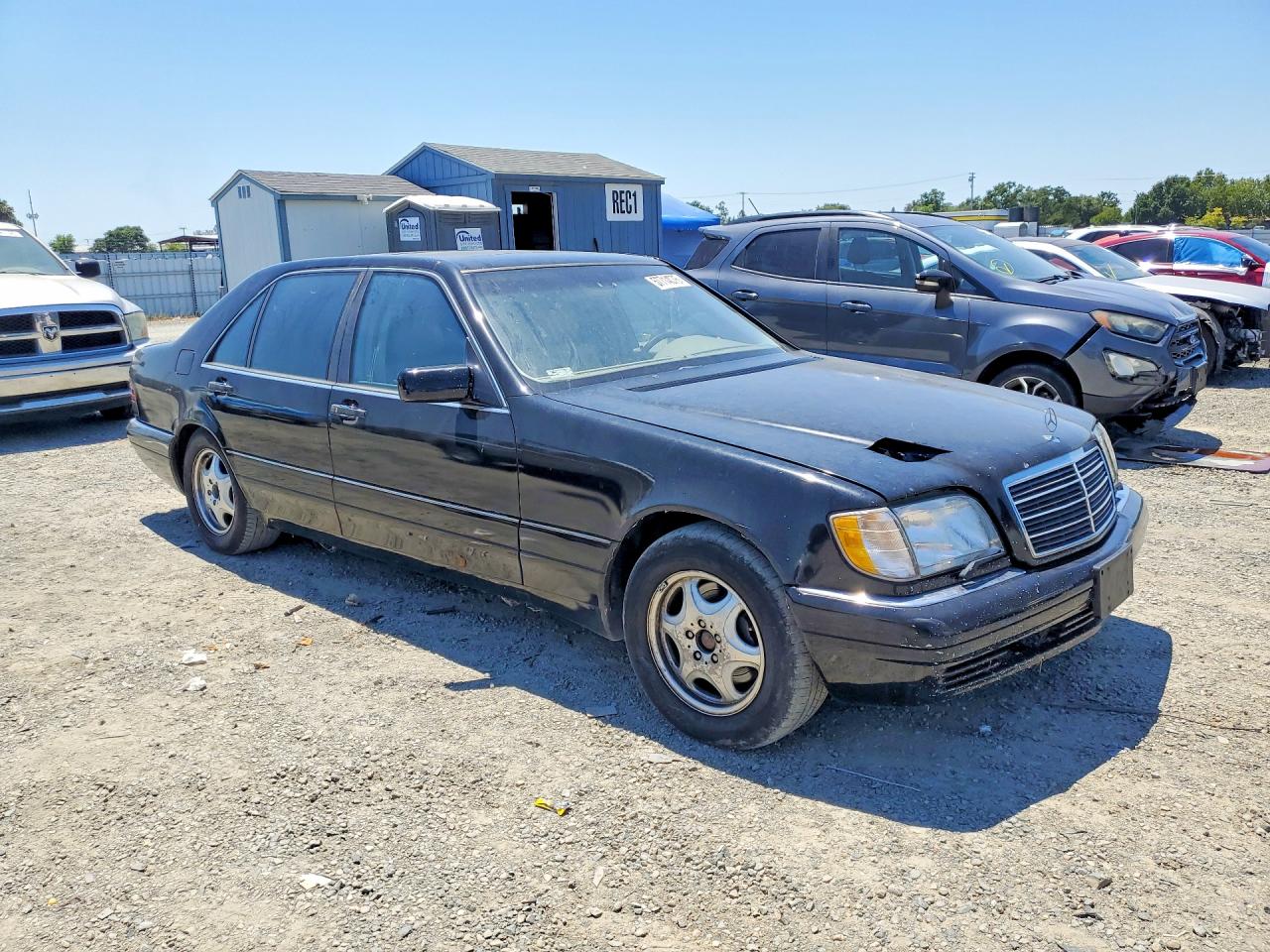 1999 Mercedes-benz S 320 Black vin: WDBGA33G5XA407062