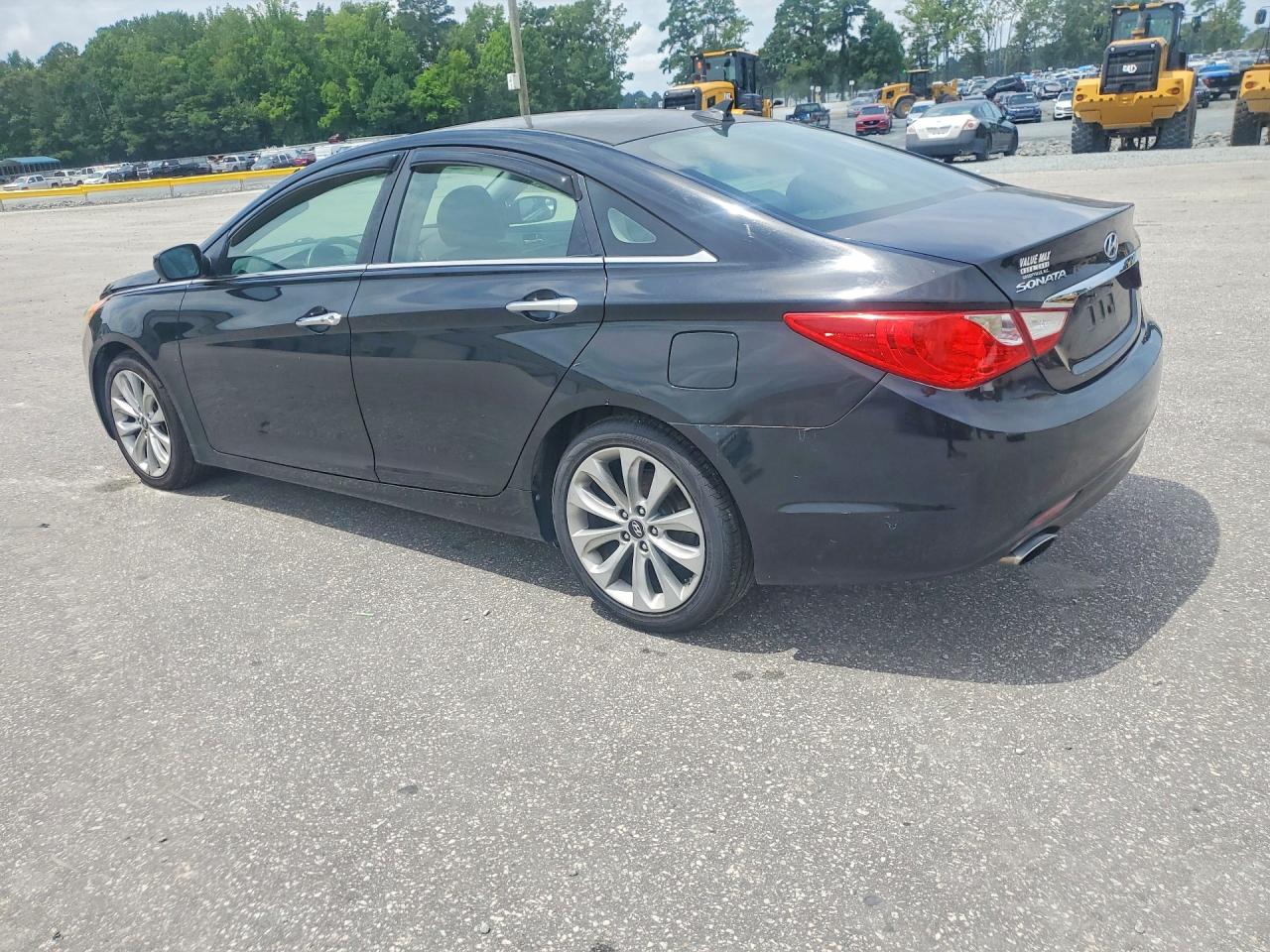 2011 Hyundai Sonata Se Black vin: 5NPEC4AC4BH229851