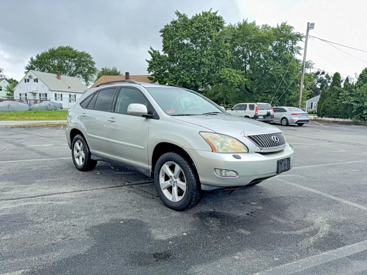 2007 Lexus Rx 350 Silver vin: 2T2HK31U37C026149