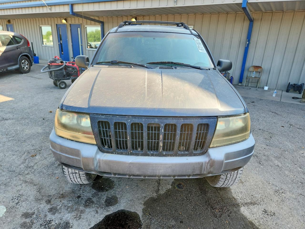 2001 Jeep Grand Cherokee Laredo Gray vin: 1J4GX48S01C593036