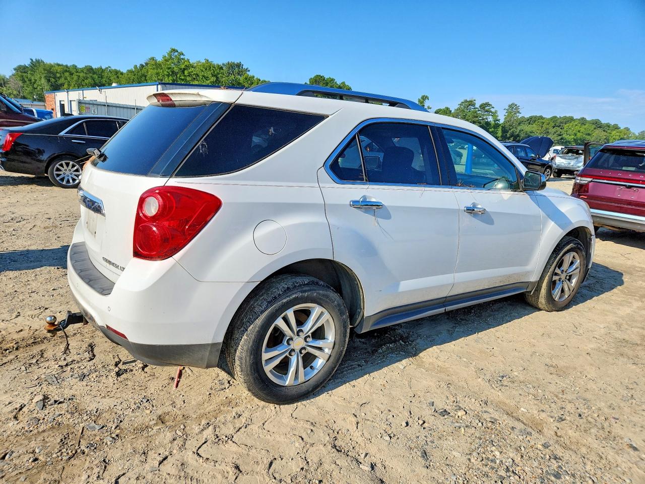 2011 Chevrolet Equinox Ltz White vin: 2CNFLGEC0B6385434