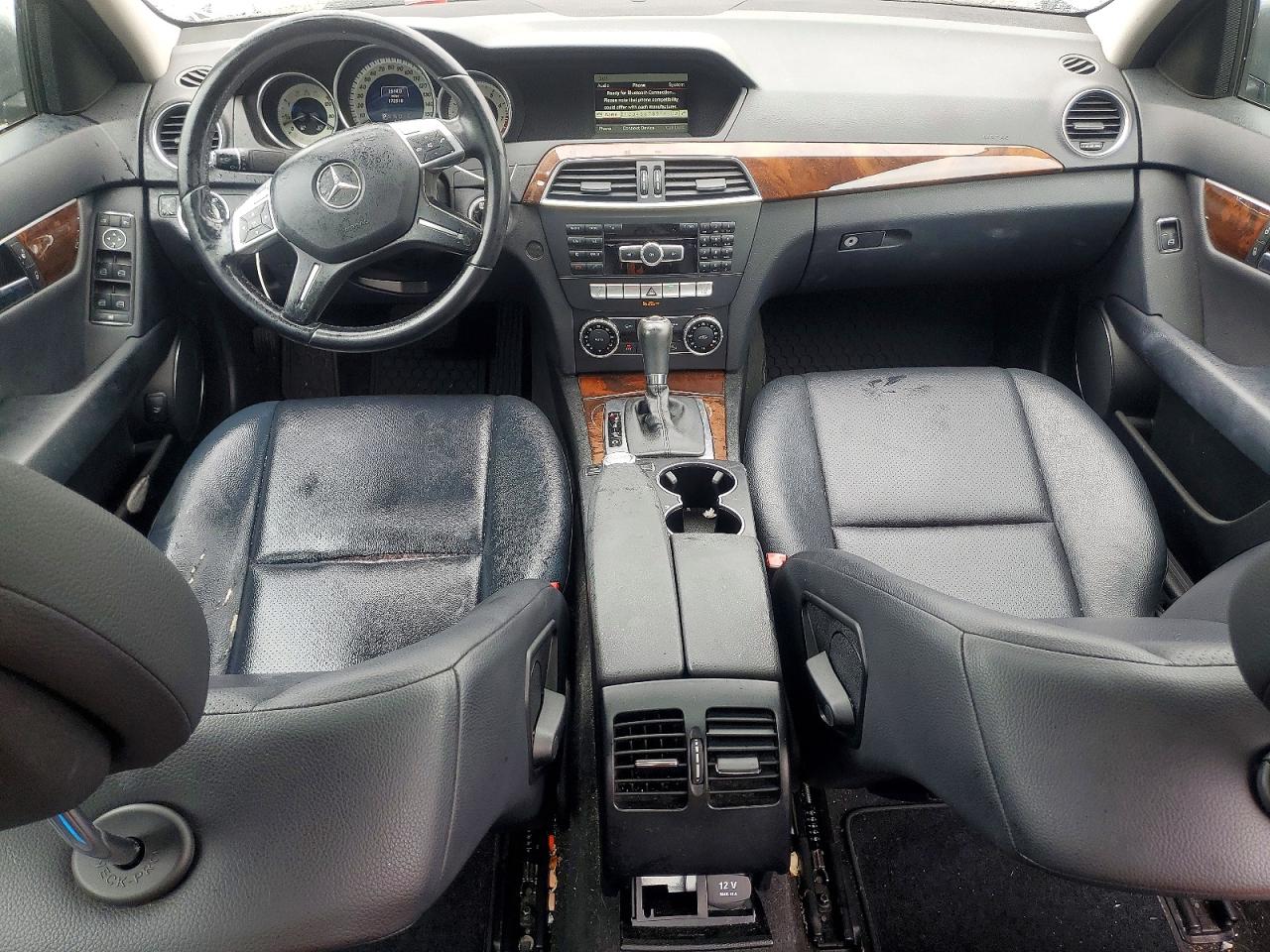 2014 Mercedes-benz C 300 4matic Silver vin: WDDGF8AB9EG193037