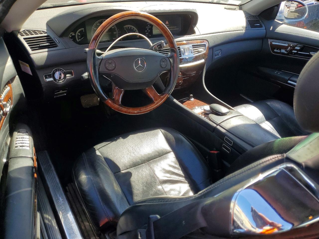 2008 Mercedes-benz Cl 550 Silver vin: WDDEJ71X88A014764