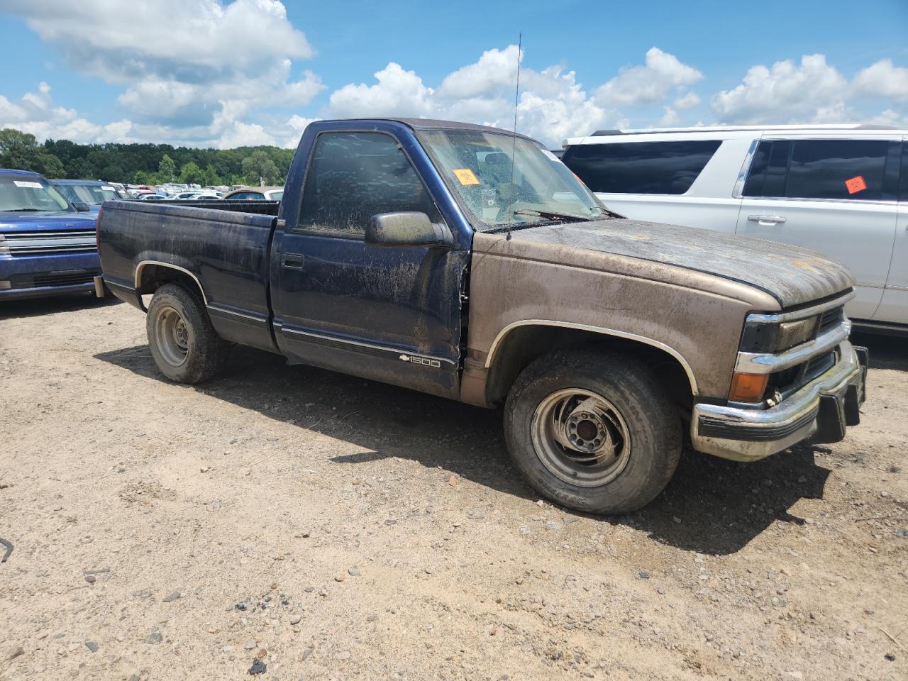 1995 Chevrolet Gmt-400 C1500   Blue vin: 1GCEC14K3SZ285564