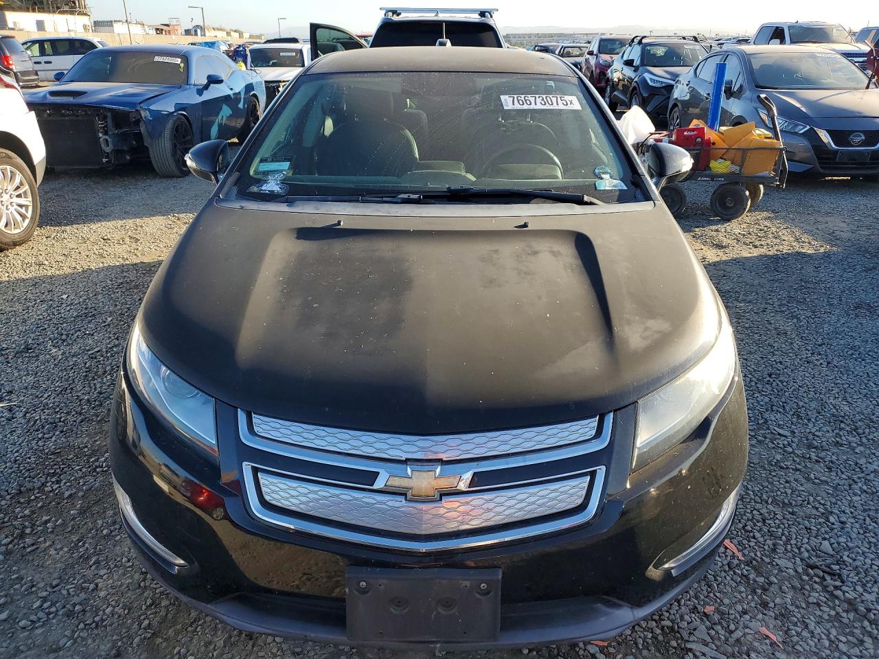 2015 Chevrolet Volt Gray vin: 1G1RD6E42FU142533