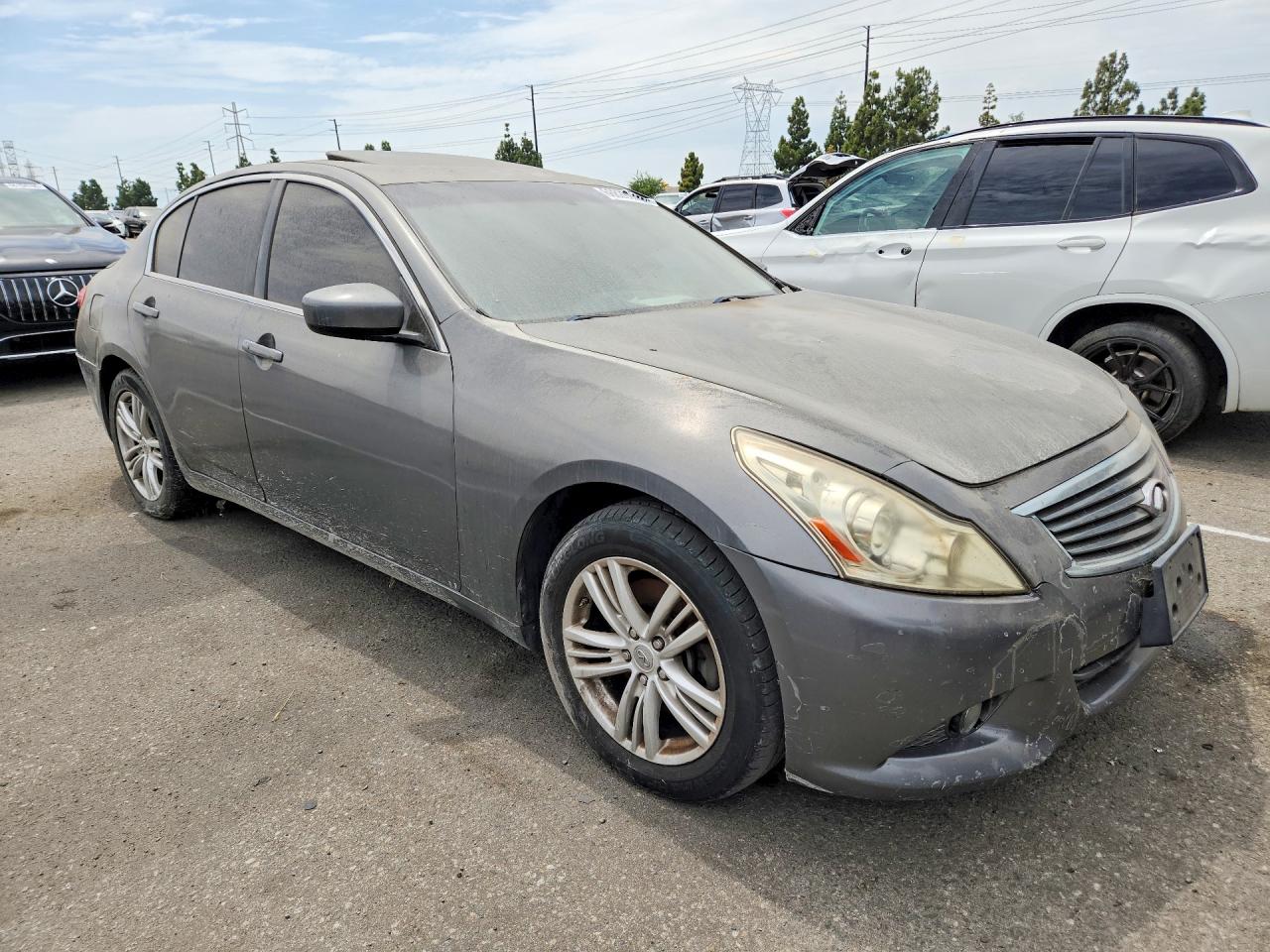 2012 Infiniti G37 Sedan X Gray vin: JN1CV6AR6CM677665