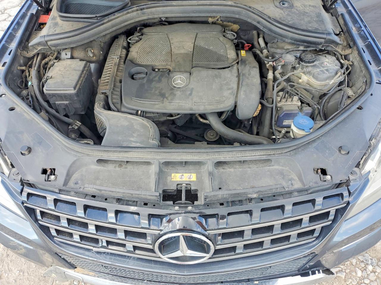2015 Mercedes-benz Ml 350 Gray vin: 4JGDA5JB2FA478690