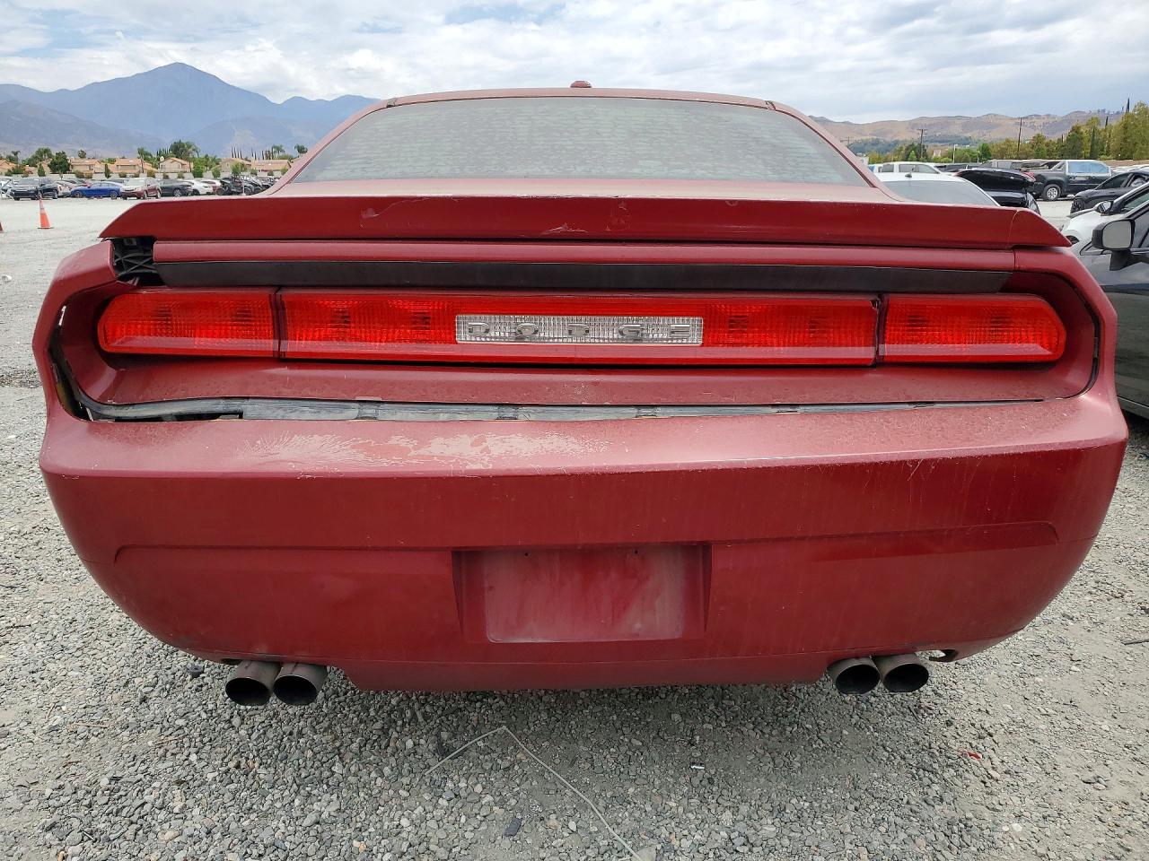 2009 Dodge Challenger Se Burgundy vin: 2B3LJ44V79H508869