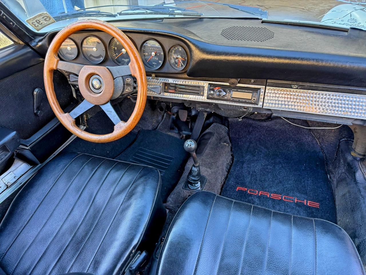 1969 Porsche 911 T White vin: 1119122146