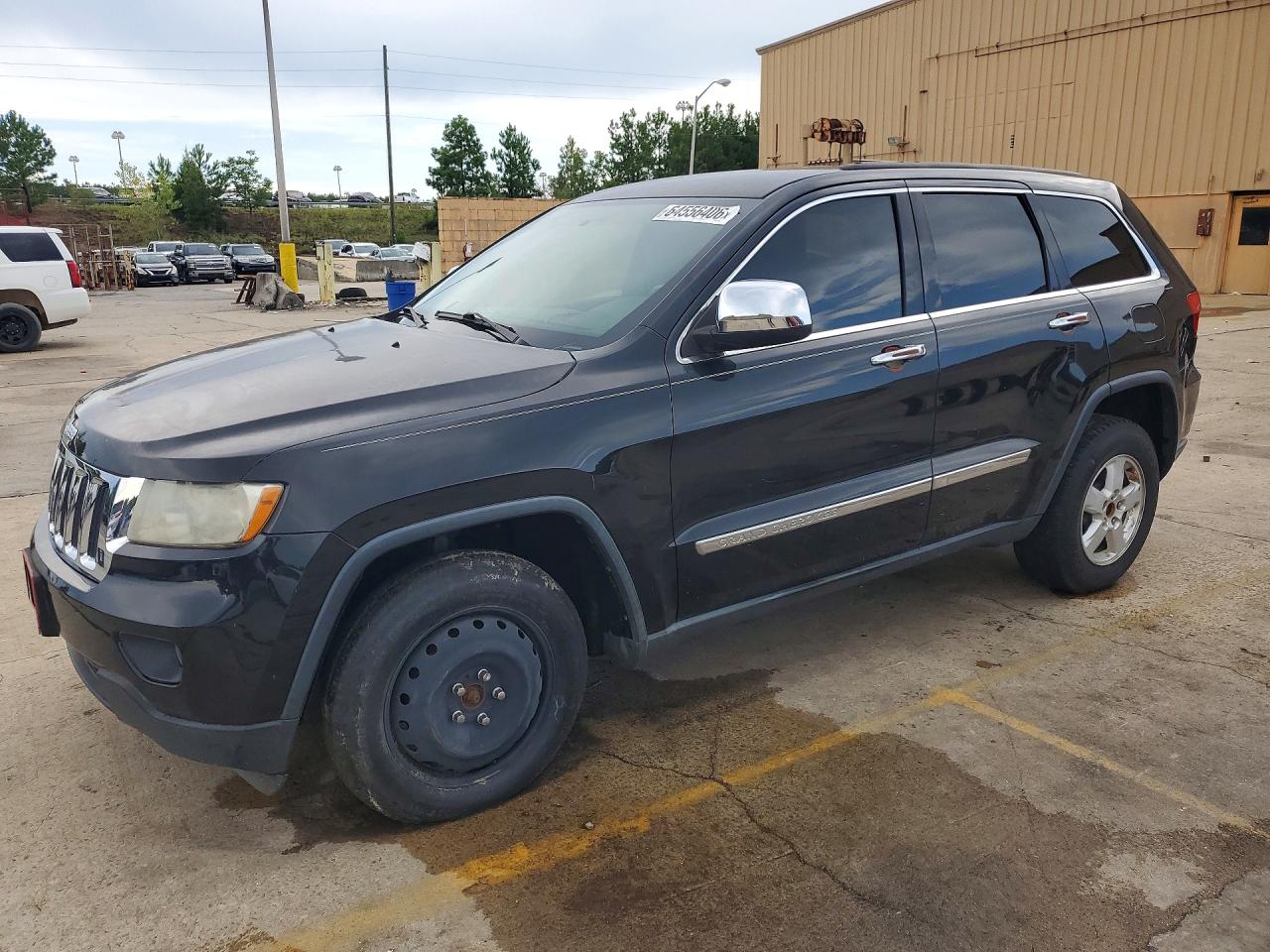 2013 Jeep Grand Cherokee Laredo Черный vin: 1C4RJFAG4DC583535