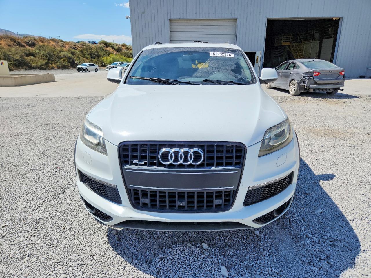 2013 Audi Q7 Prestige White vin: WA1WMAFE1DD003750