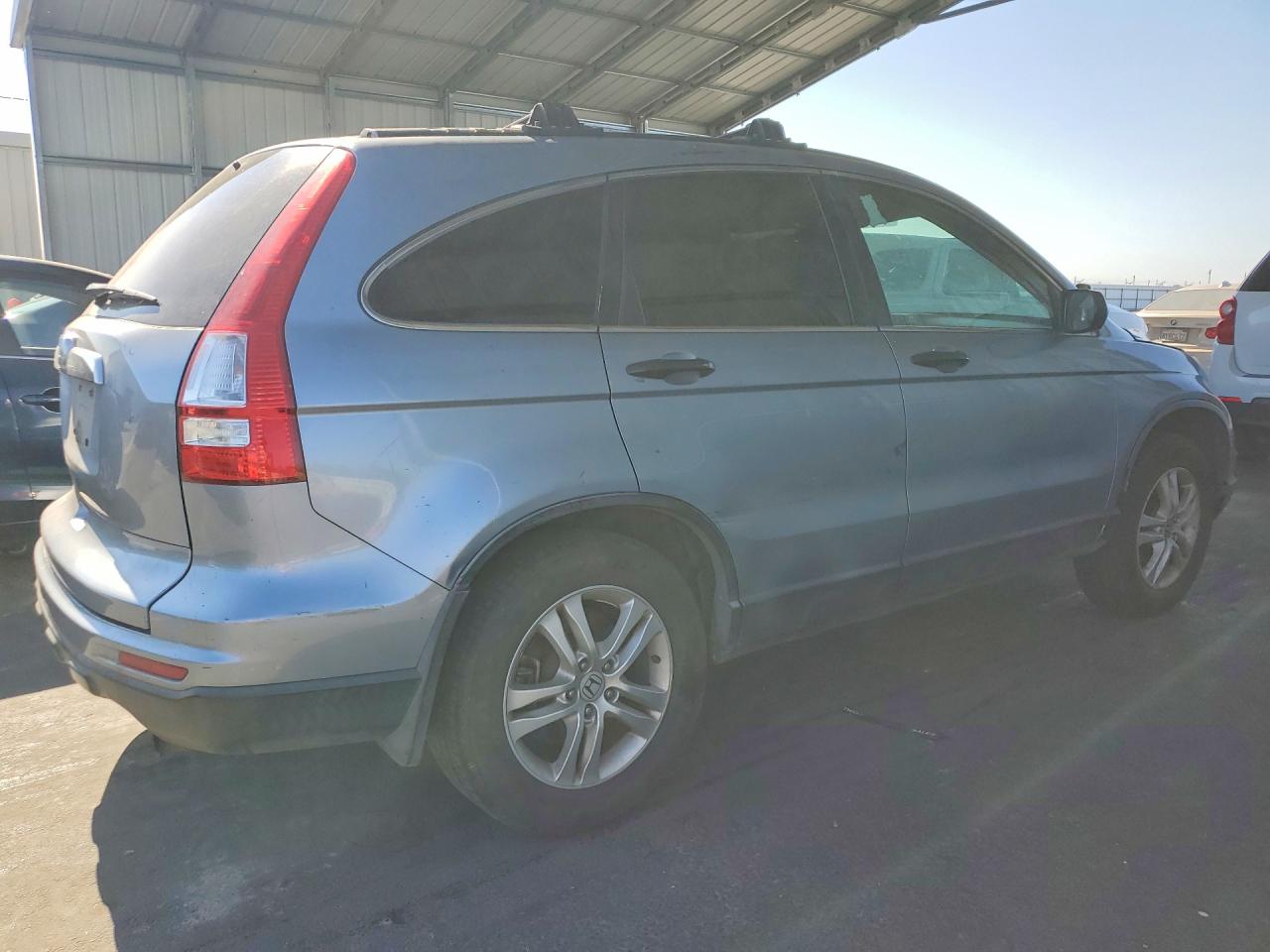 2011 Honda Cr-v Ex Blue vin: JHLRE3H57BC002116