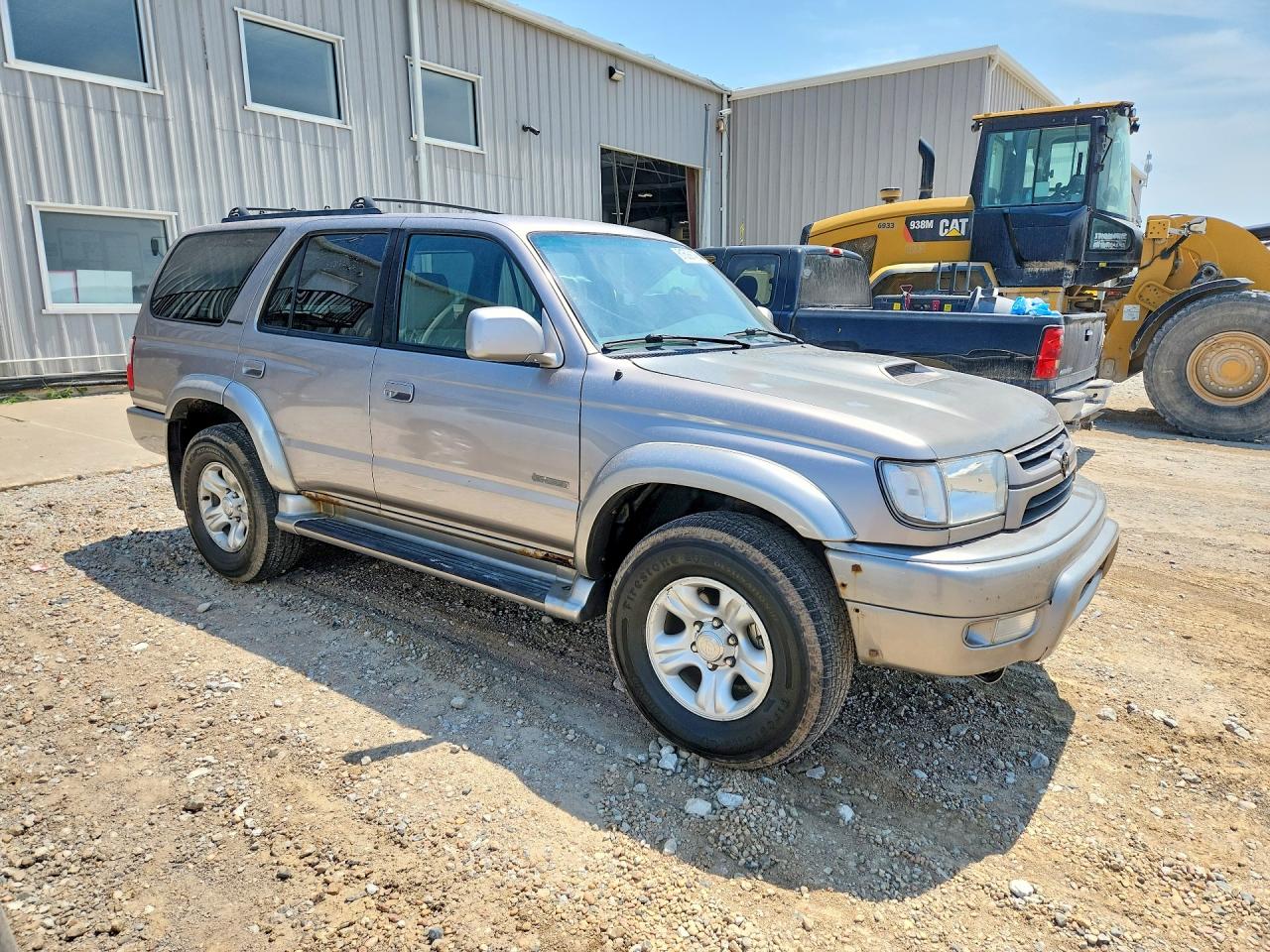 2002 Toyota 4runner Sr5 Silver vin: JT3HN86R620389551
