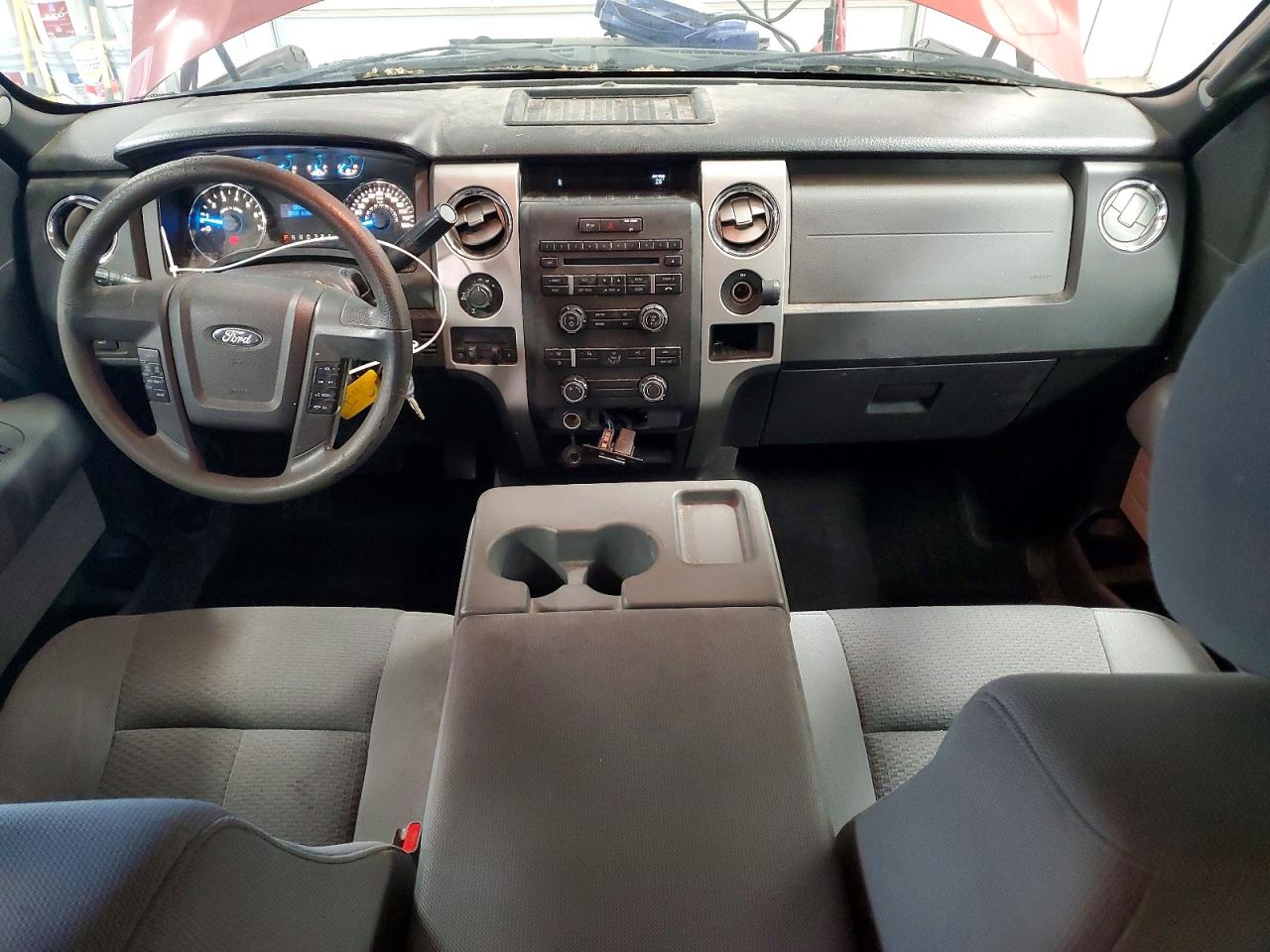 2014 Ford F150 Super Cab Maroon vin: 1FTFX1EF4EKF58325