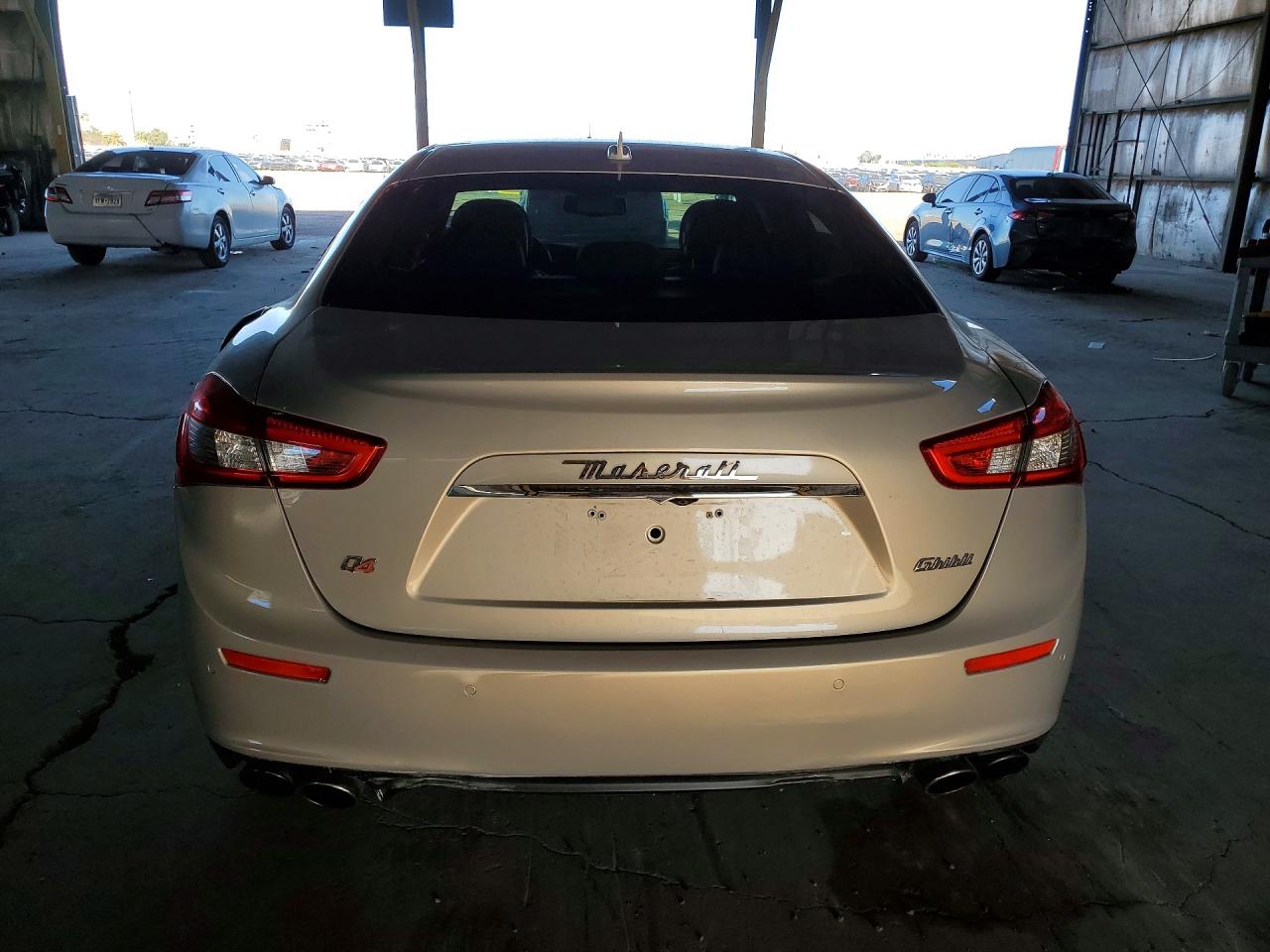 2015 Maserati Ghibli S Gray vin: ZAM57RTA6F1154222