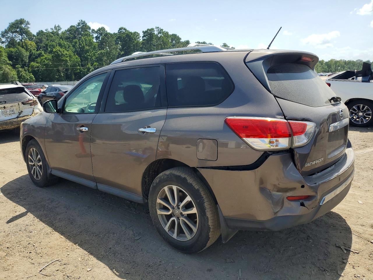 2013 Nissan Pathfinder S Brown vin: 5N1AR2MN0DC675312