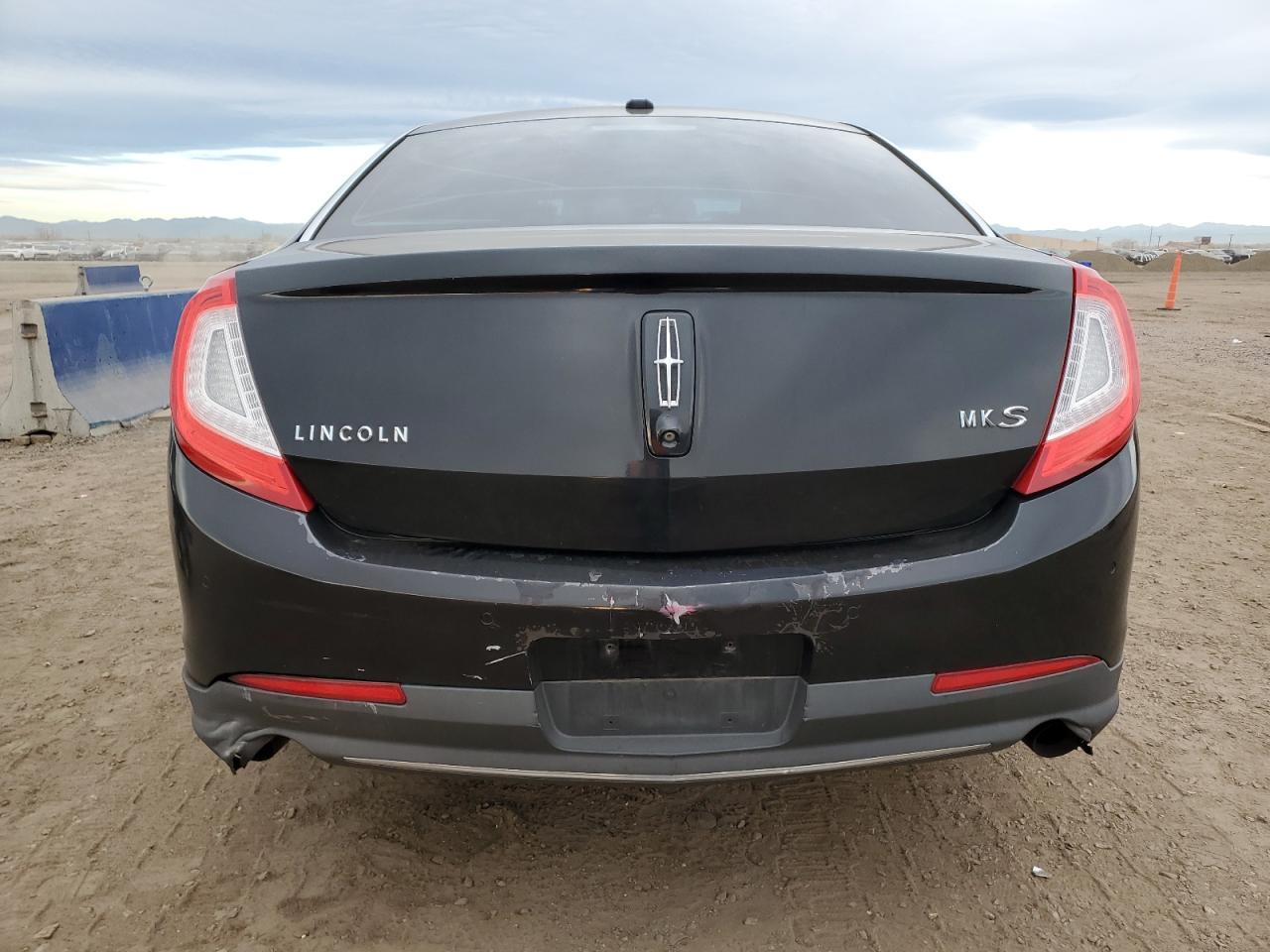 2014 Lincoln Mks Черный vin: 1LNHL9DKXEG607141