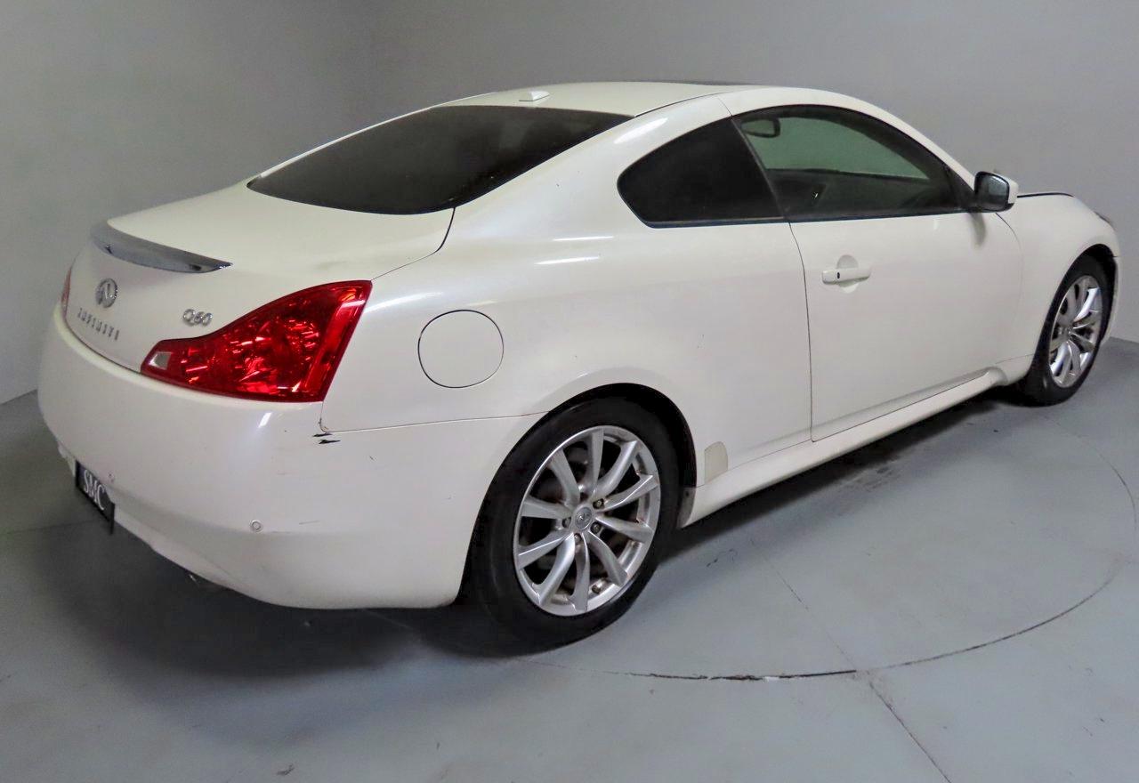 2015 Infiniti Q60 Coupe Journey White vin: JN1CV6EK0FM870654