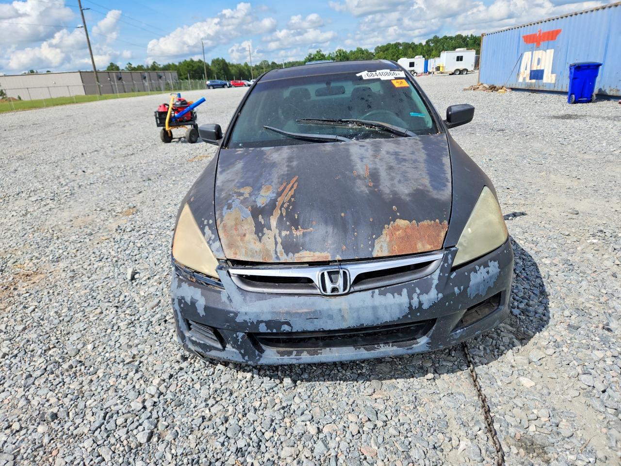 2006 Honda Accord Ex Gray vin: 1HGCM56806A172609