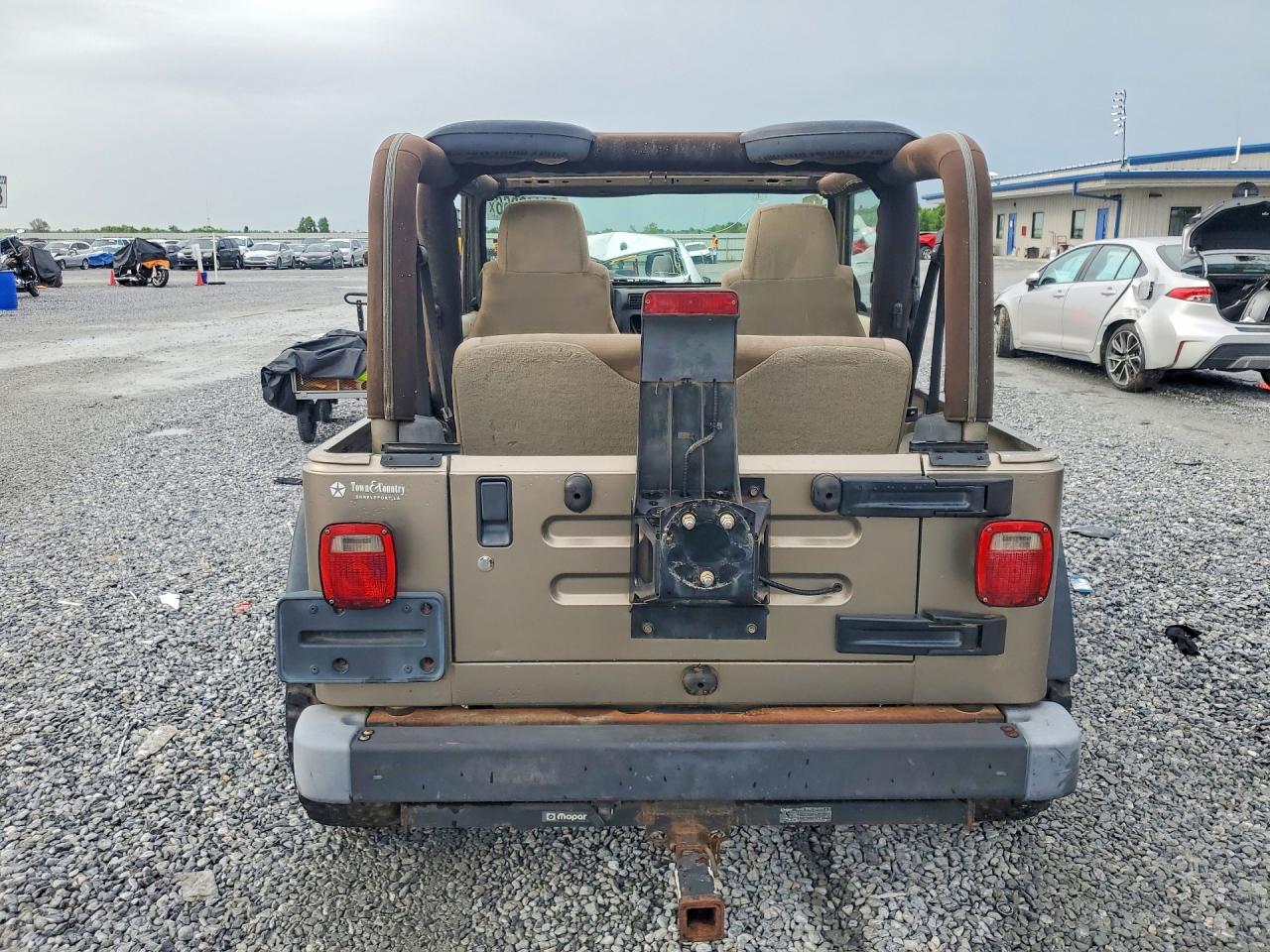2006 Jeep Wrangler / Tj Rubicon Gold vin: 1J4FA69S26P702944