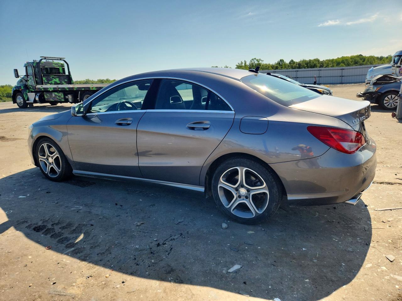 2014 Mercedes-benz Cla 250 4matic Gray vin: WDDSJ4GB1EN117221
