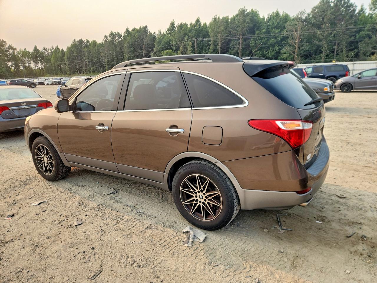 2011 Hyundai Veracruz Limited Коричневый vin: KM8NU4CCXBU141916