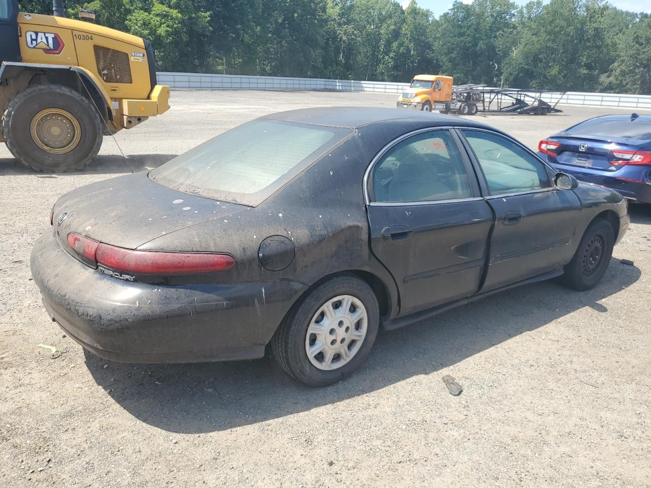 1999 Mercury Sable Gs Black vin: 1MEFM50U3XG629539