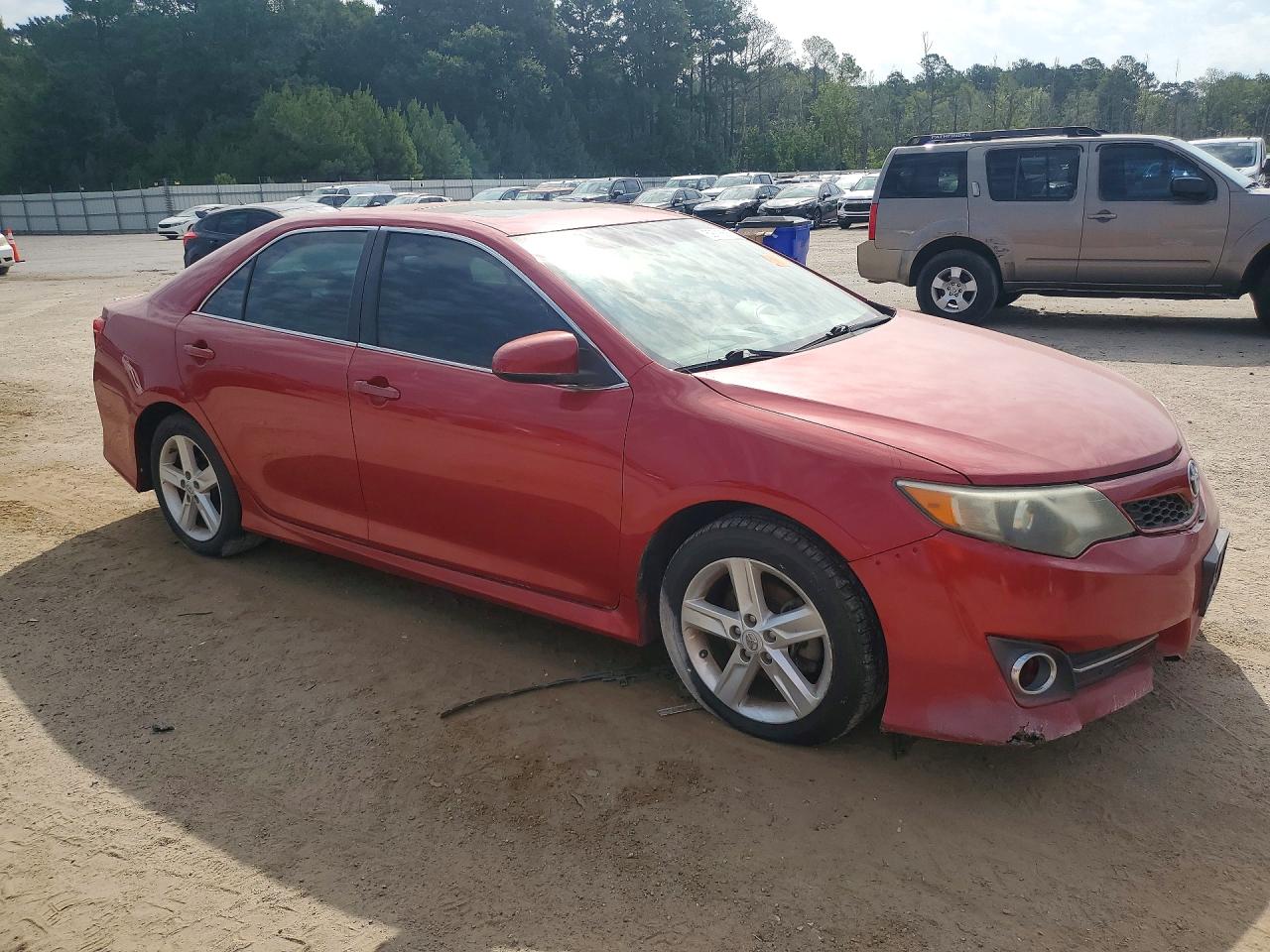 2012 Toyota Camry Se Red vin: 4T1BF1FK9CU569685