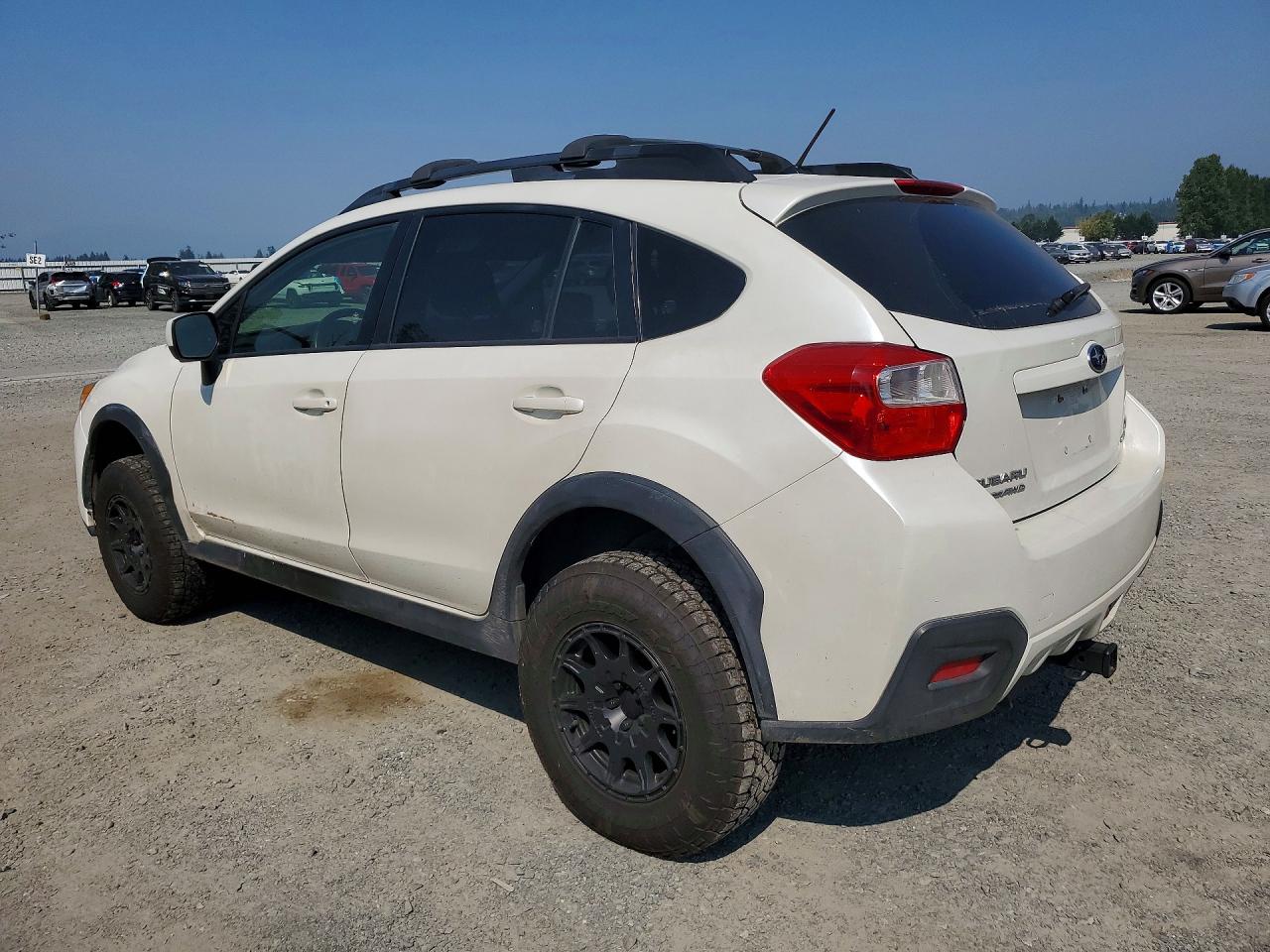2014 Subaru Xv Crosstrek 2.0 Premium White vin: JF2GPACC4EG346980