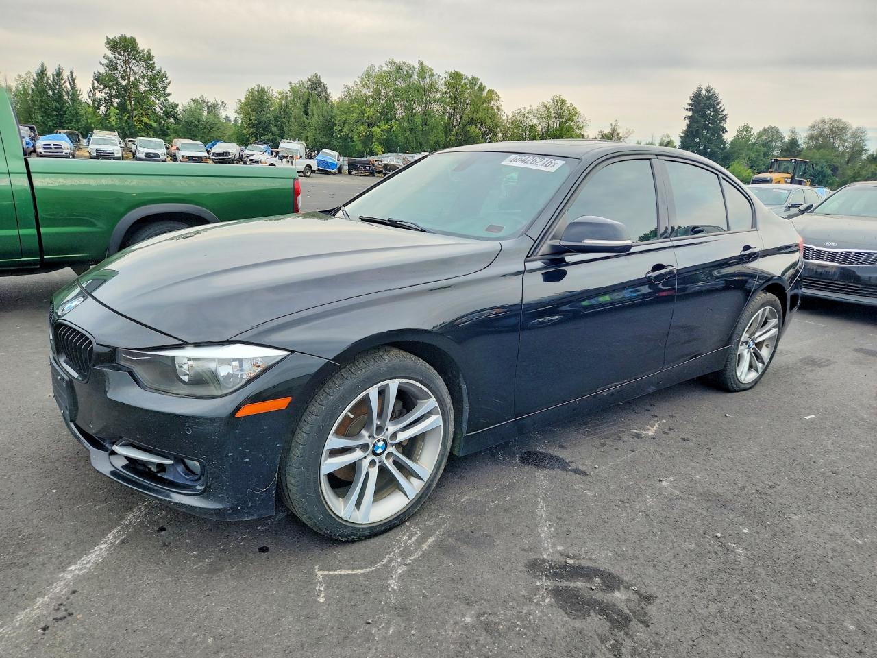2014 Bmw 328 Xi Sulev Black vin: WBA3B5C53EP541812