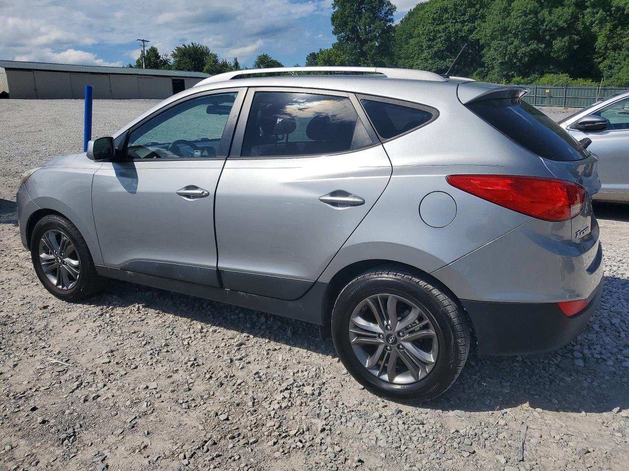 2015 Hyundai Tucson Se Silver vin: KM8JU3AG9FU108507
