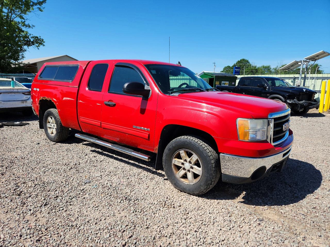 2010 Gmc Sierra K1500 Sle Red vin: 1GTSKVE39AZ278847