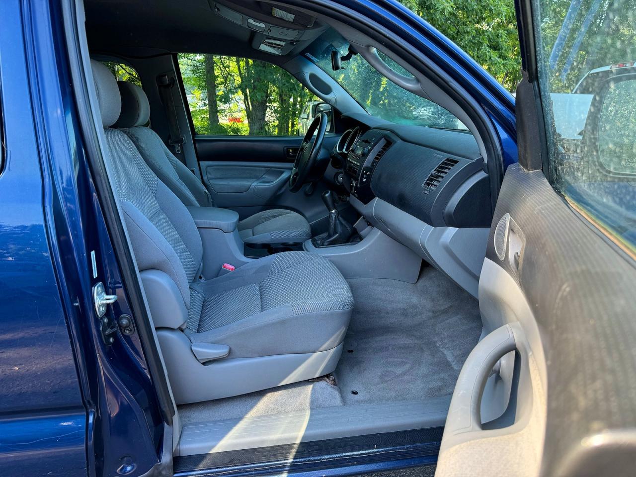 2008 Toyota Tacoma Access Cab Blue vin: 5TEUX42N28Z547537