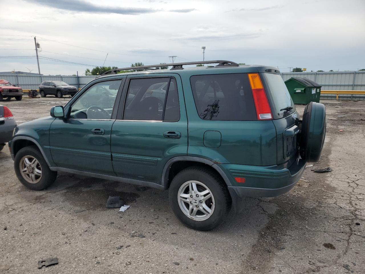 2001 Honda Cr-v Se   Green vin: JHLRD18711C054879