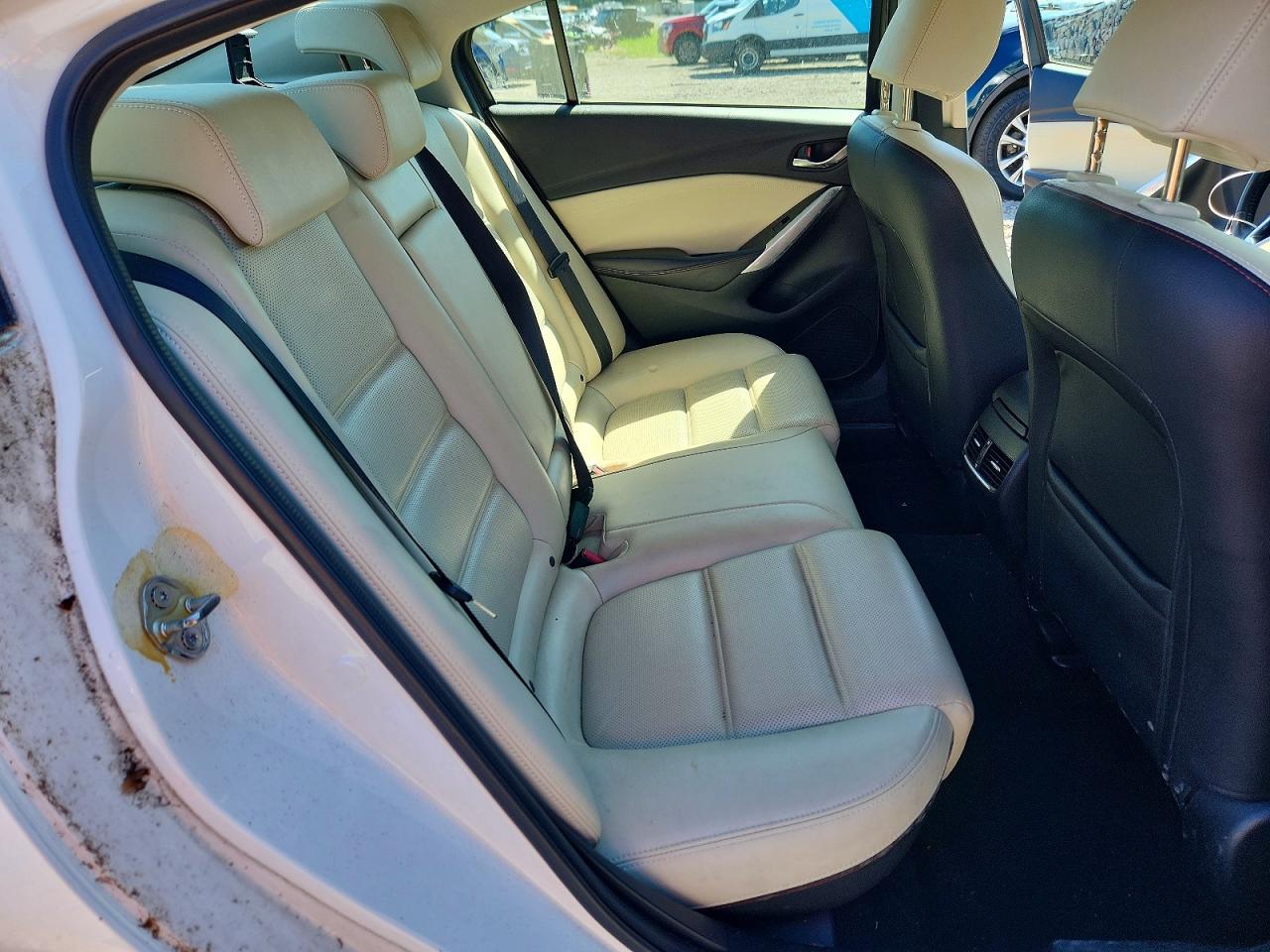 2014 Mazda 6 Grand Touring White vin: JM1GJ1W63E1124214