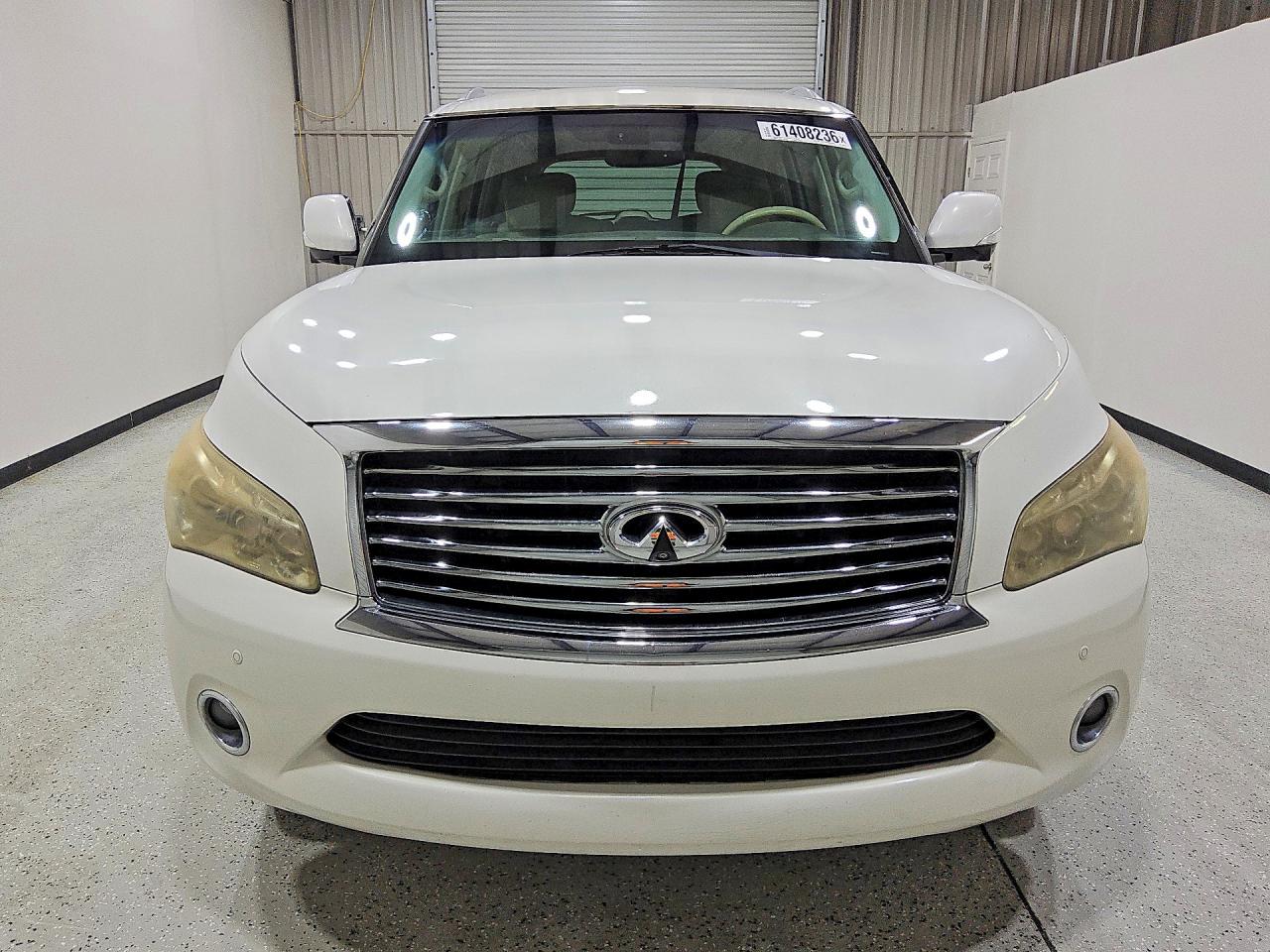 2012 Infiniti Qx56 Base White vin: JN8AZ2NE2C9023374