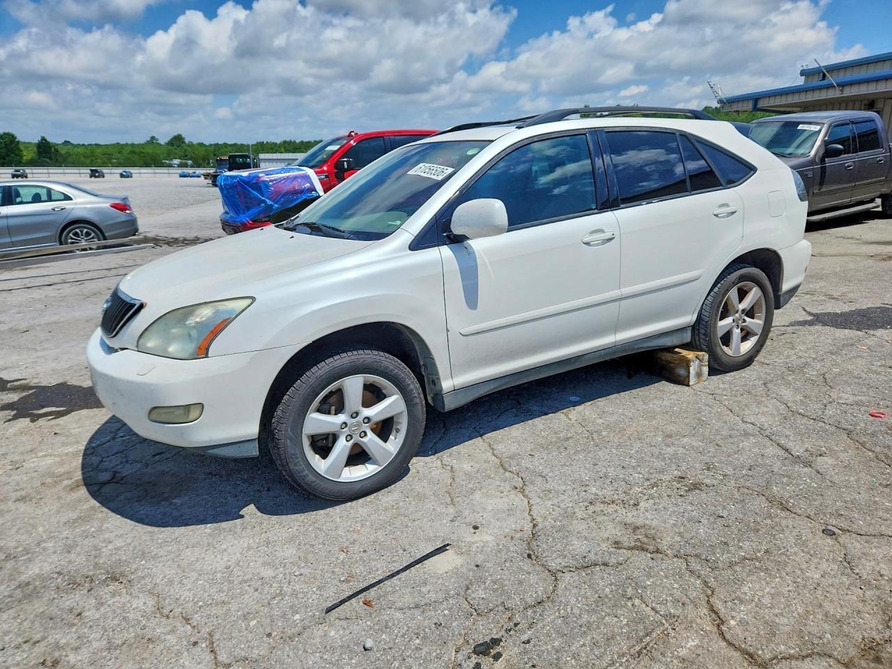 2005 Lexus Rx 330 White vin: 2T2GA31U55C032708