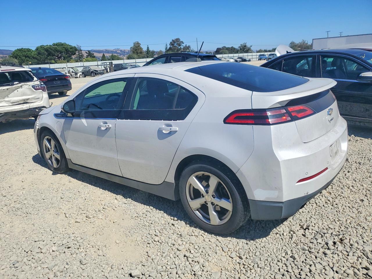 2015 Chevrolet Volt White vin: 1G1RD6E41FU116571