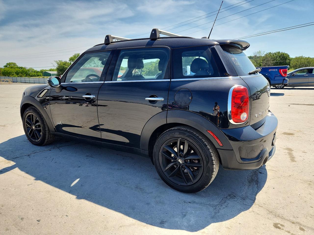 2013 Mini Cooper S Countryman Черный vin: WMWZC5C52DWP34724