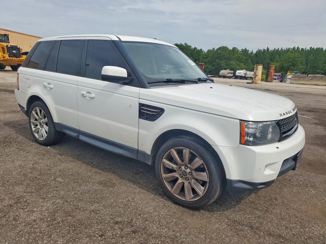 2013 Land Rover Range Rover Sport Hse Белый vin: SALSF2D43DA803913