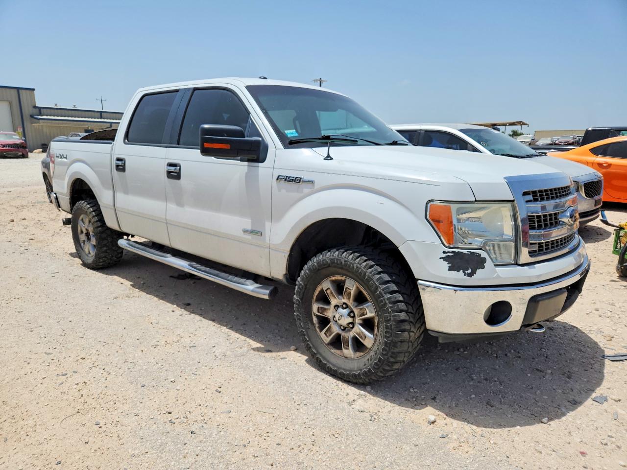 2013 Ford F150 Supercrew Белый vin: 1FTFW1ET8DKE87301