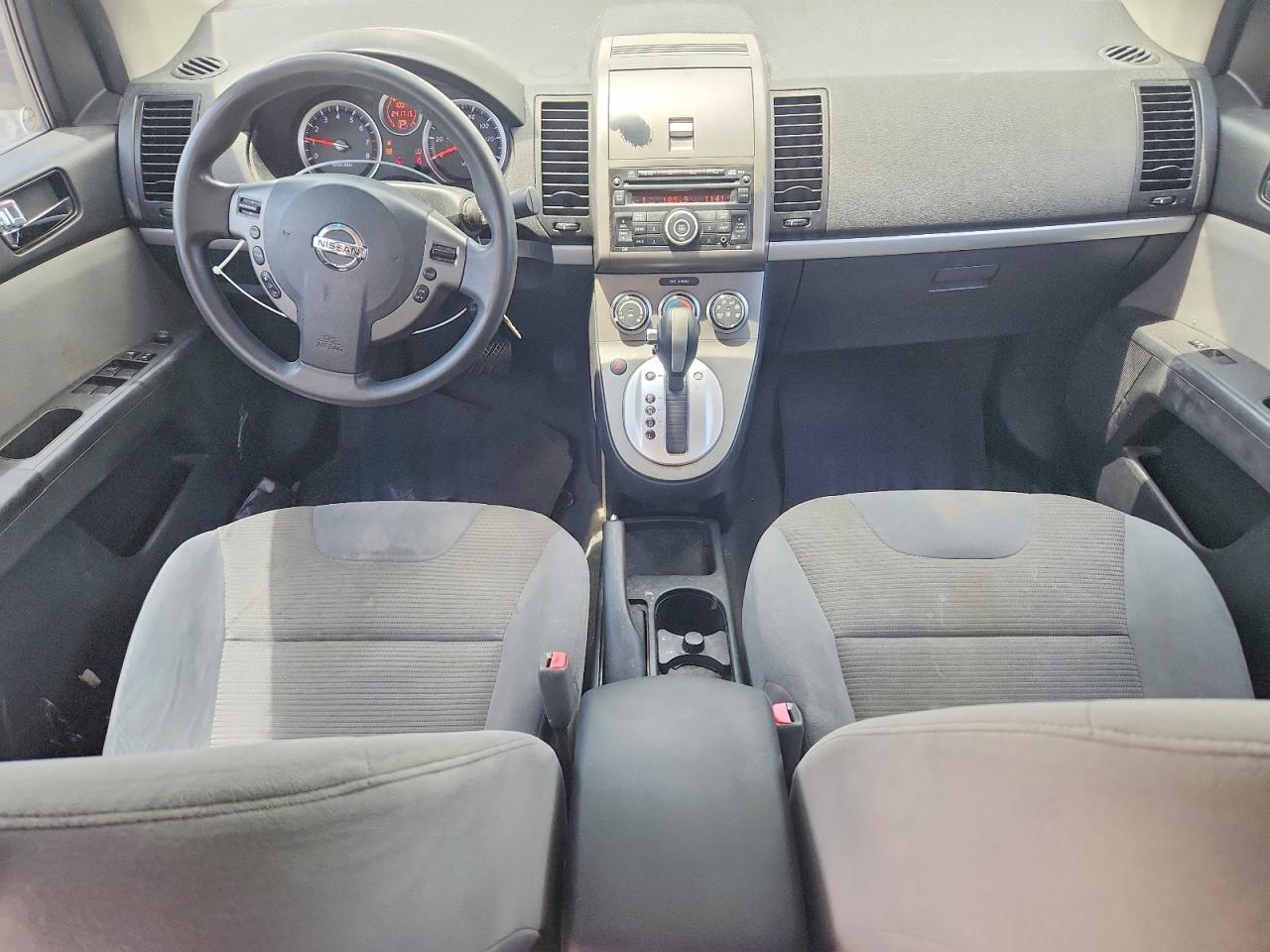 2010 Nissan Sentra 2.0 White vin: 3N1AB6AP5AL625594