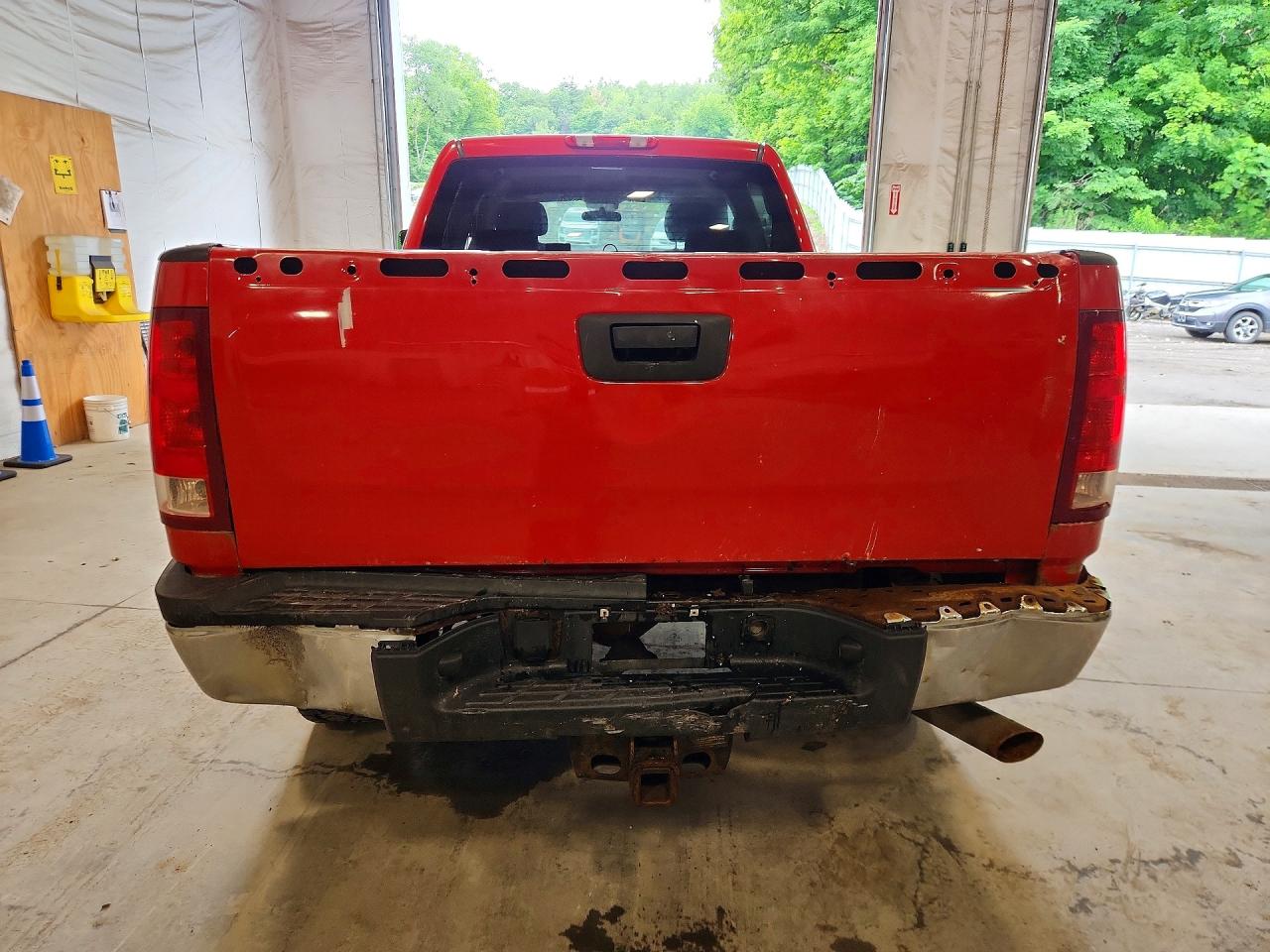2013 Gmc Sierra K2500 Heavy Duty Red vin: 1GT12ZCG9DF230358