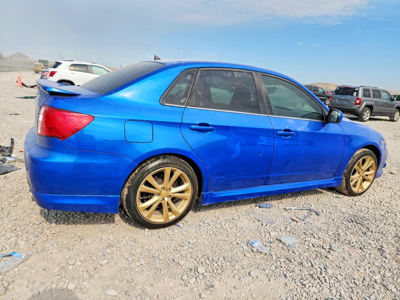 2009 Subaru Impreza Wrx Blue vin: JF1GE76699G507316